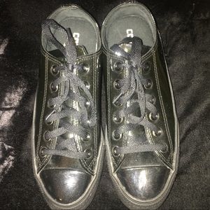 Unisex Patnet Leather Leather Converse
